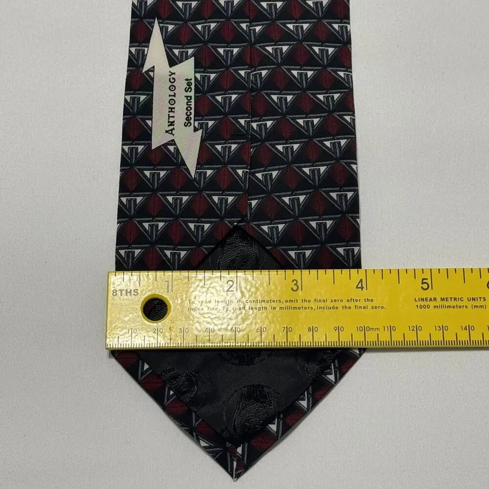 Grateful Dead Jerry Garcia 100% Silk Anthology Tie Second Set Made in USA 57”NWT